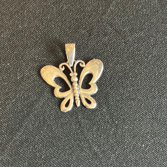 Jewelry - Sterling Silver Butterfly Pendant. Thailand